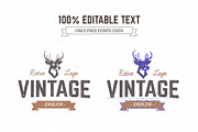 Logo Maker | Retro Emblem Generator, a Branding & Logo Template by Vecster (Thumbnail 4 of 10)
