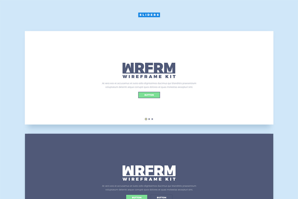 WRFRM – Wireframe Kit, a Wireframe Template by laaqiq (Photo 4 of 15)