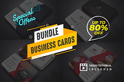 25 Business Cards Bundle, a Business Card Template by Genereux Art (Thumbnail 1 of 9)
