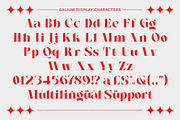 Galium Display, a Sans Serif Font by executypeStudio (Thumbnail 9 of 14)