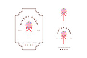 Sweet shop logo design featuring, a Food Illustration by okskukuruza (Thumbnail 1 of 3)