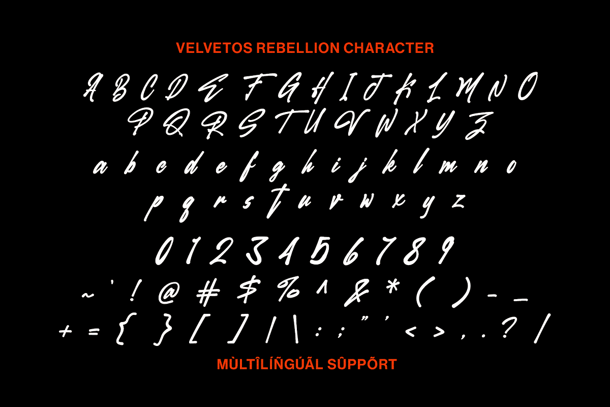 Velvetos Rebellion- Streetwear Font, a Script Font by Black Junst (Photo 7 of 14)
