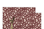 Cosy Christmas Repeat Pattern, a Pattern Graphic by Forest Lily (Thumbnail 6 of 10)
