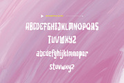Hanoves - Textured Brush Font, a Handwritten Font by Dhabee (Thumbnail 4 of 10)