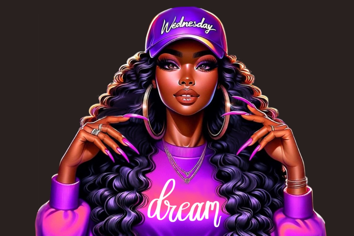 Weekly Motivation Black Girl PNG, a Person Illustration by Tanya Kart (Photo 5 of 8)