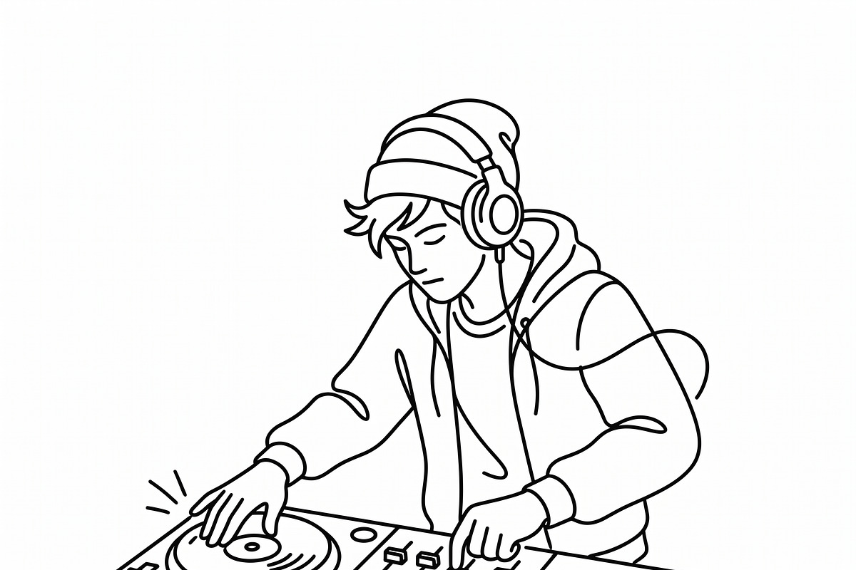44 vector Music Audio Icon Set, an Outline Icon by adenpinkstore (Photo 23 of 28)