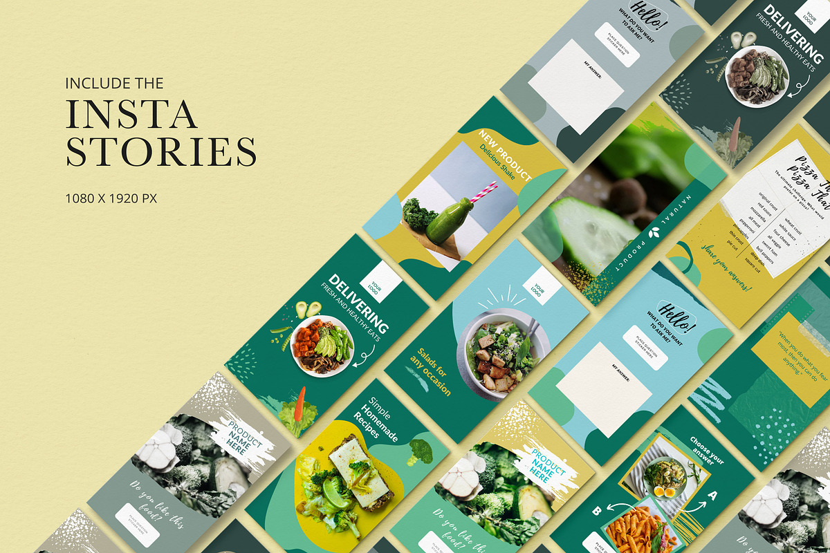 Chef Instagram Templates for Canva, a Social Media Template by Sakura Digitals (Photo 4 of 5)