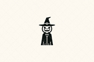 Spooky Pumpkin Character Icon