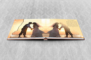 Square Photobook Mock-up, a Books & Magazine Mockup by idesignstudio (Thumbnail 5 of 5)