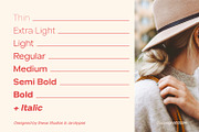 Venzia Sans Family Fonts, a Sans Serif Font by Siwox Studios (Thumbnail 7 of 10)