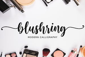 Blushring - Modern Calligraphy