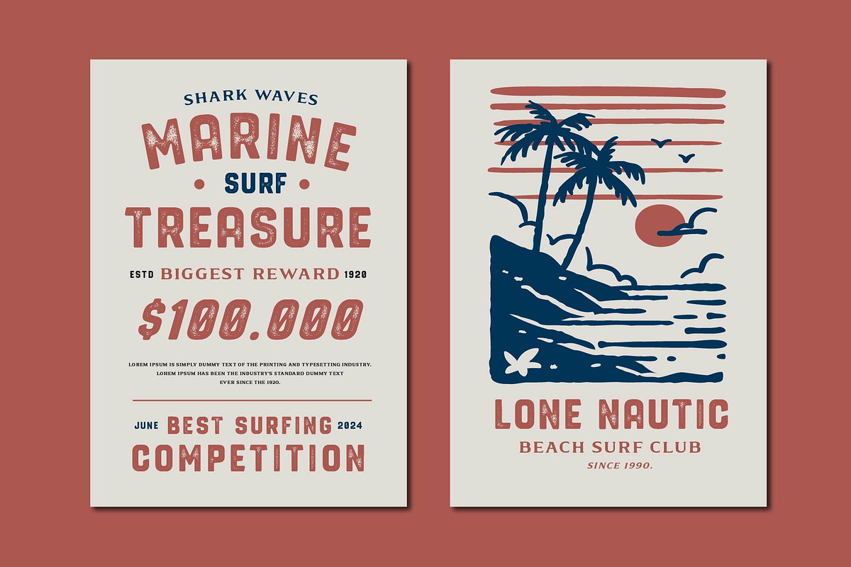 Bystone - Vintage Display Sans Serif, a Sans Serif Font by Illustraly Design (Photo 5 of 7)