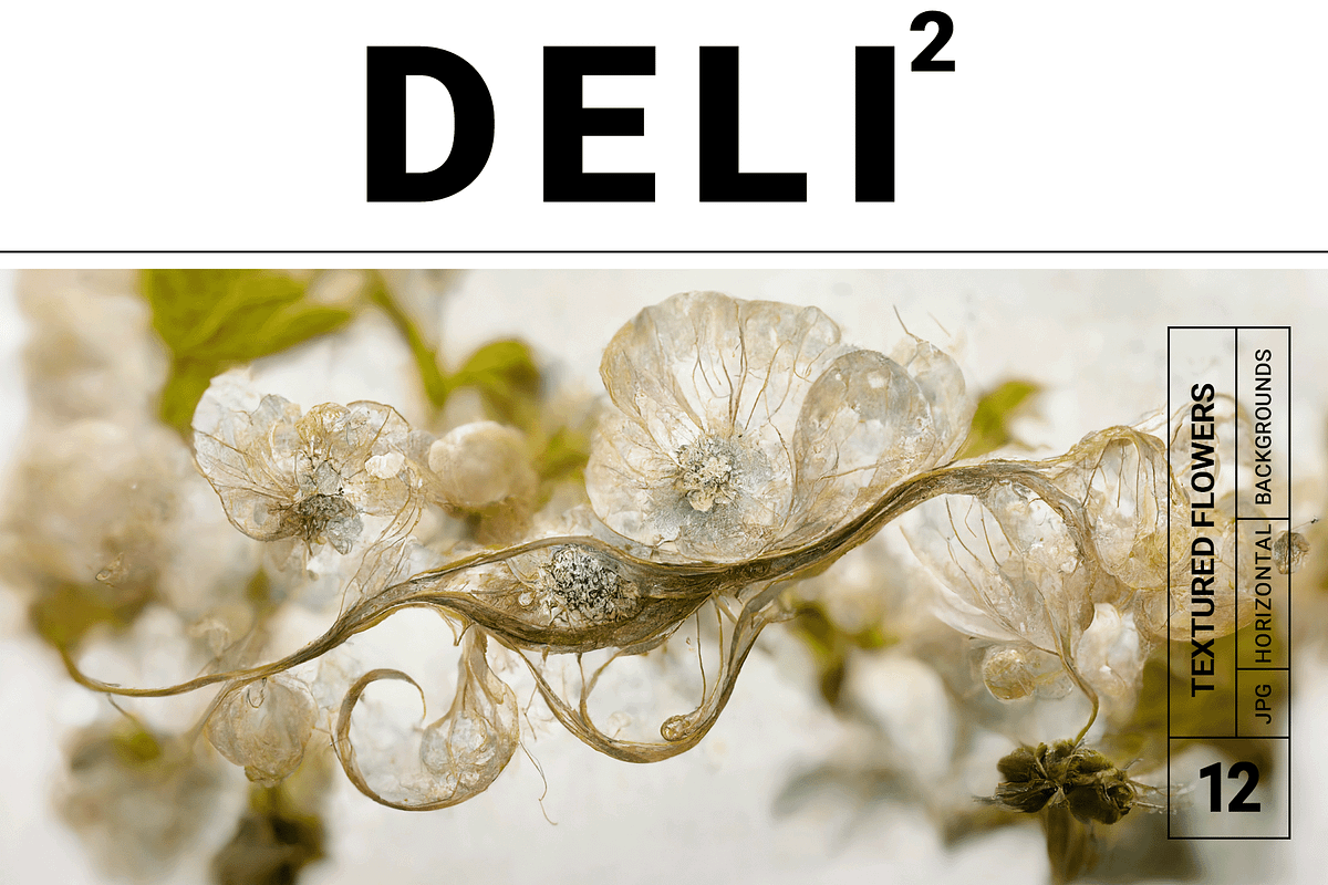 Deli (2) Collection · Textured Bloom, a Decorative Illustration by milatovar (Photo 1 of 16)