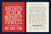 Athlete College Duo, a Slab Serif Font by MaxArt Foundry (Thumbnail 8 of 10)