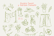 Rustic Living Line Art Collection, an Object Illustration by Eva Gentle (Thumbnail 3 of 12)