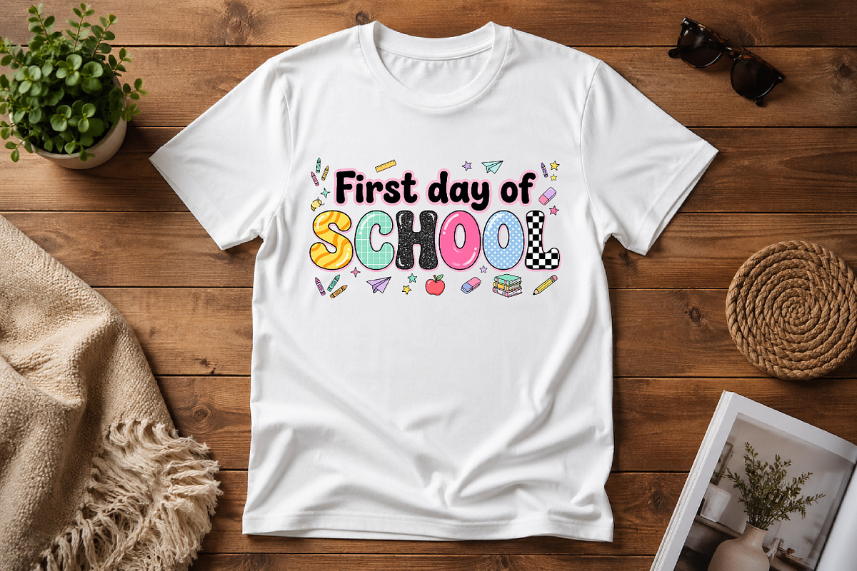 Coquette First Day Of School Png, an Education Illustration by Pixels.Craft (Photo 3 of 7)