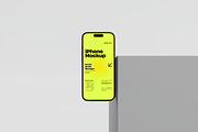Stylish iPhone Mockup, an iPhone Mockup by Momogi (Thumbnail 5 of 6)