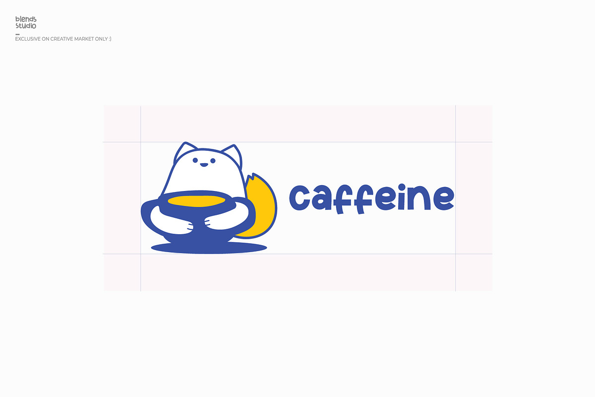 Caffeine Logo, a Branding & Logo Template by blends.studio (Photo 3 of 4)
