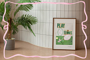Tennis Aesthetic Collection, a Sport Illustration by ArtMaslyana (Thumbnail 5 of 7)
