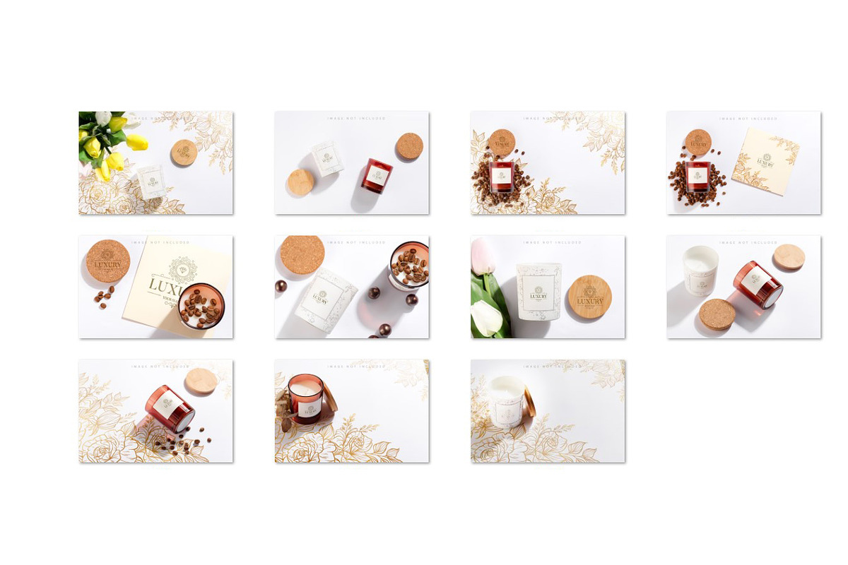 Candle Labels Set 2, a Household Mockup by YuMyart (Photo 8 of 8)