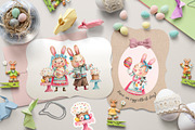 Happy Easter, an Illustration by Watercolor by Tonia Tkach (Thumbnail 7 of 7)