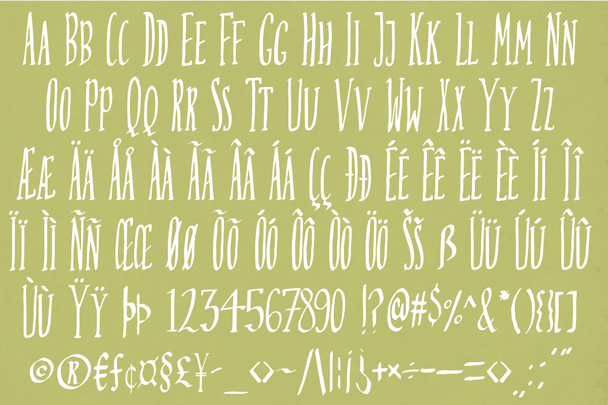 Sweet Wanderlust Font preview 2