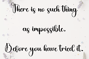 Kimberly Magnolia, a Handwritten Font by FreshTypeINK (Thumbnail 3 of 7)