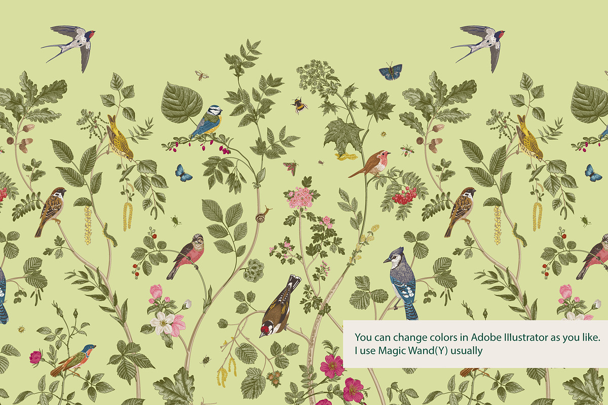 Free Birds, a Decorative Illustration by olga.korneeva (Photo 7 of 11)