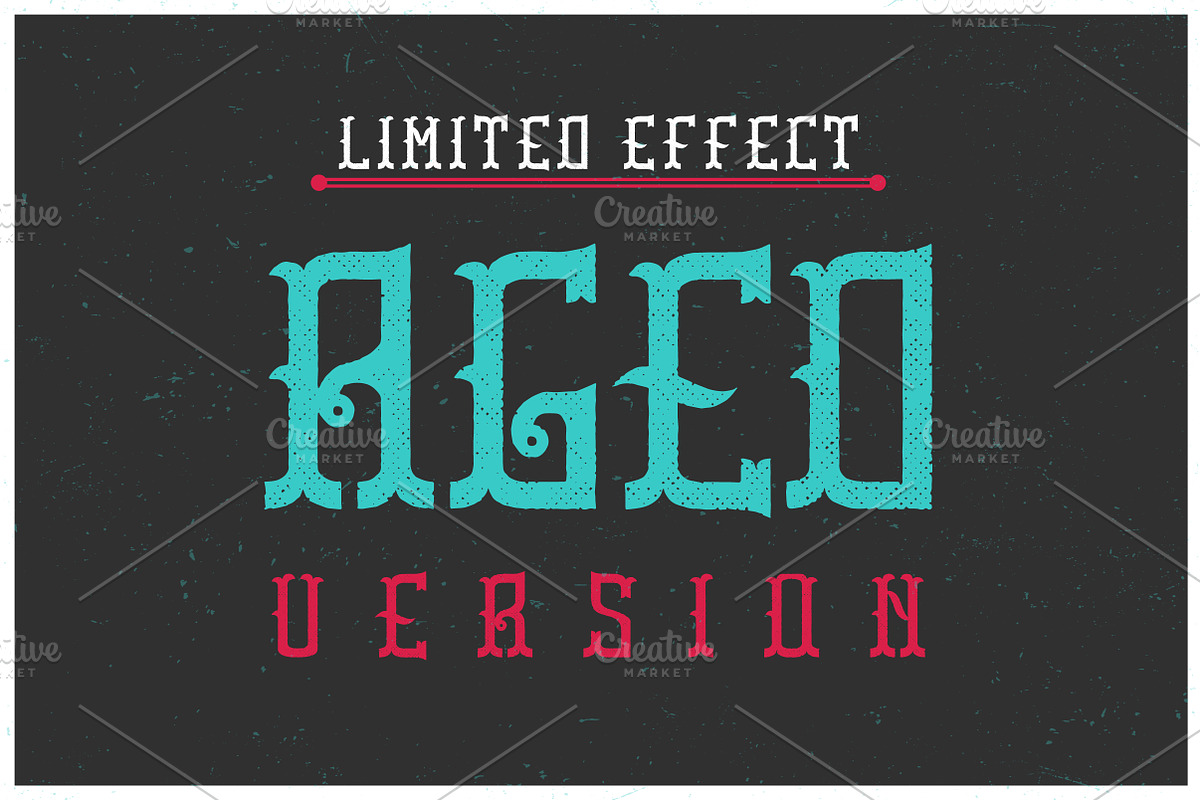 Haven label font preview 4