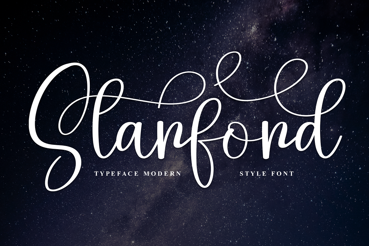 Starford | Script Font, a Handwritten Font by Scratchones (Photo 1 of 9)