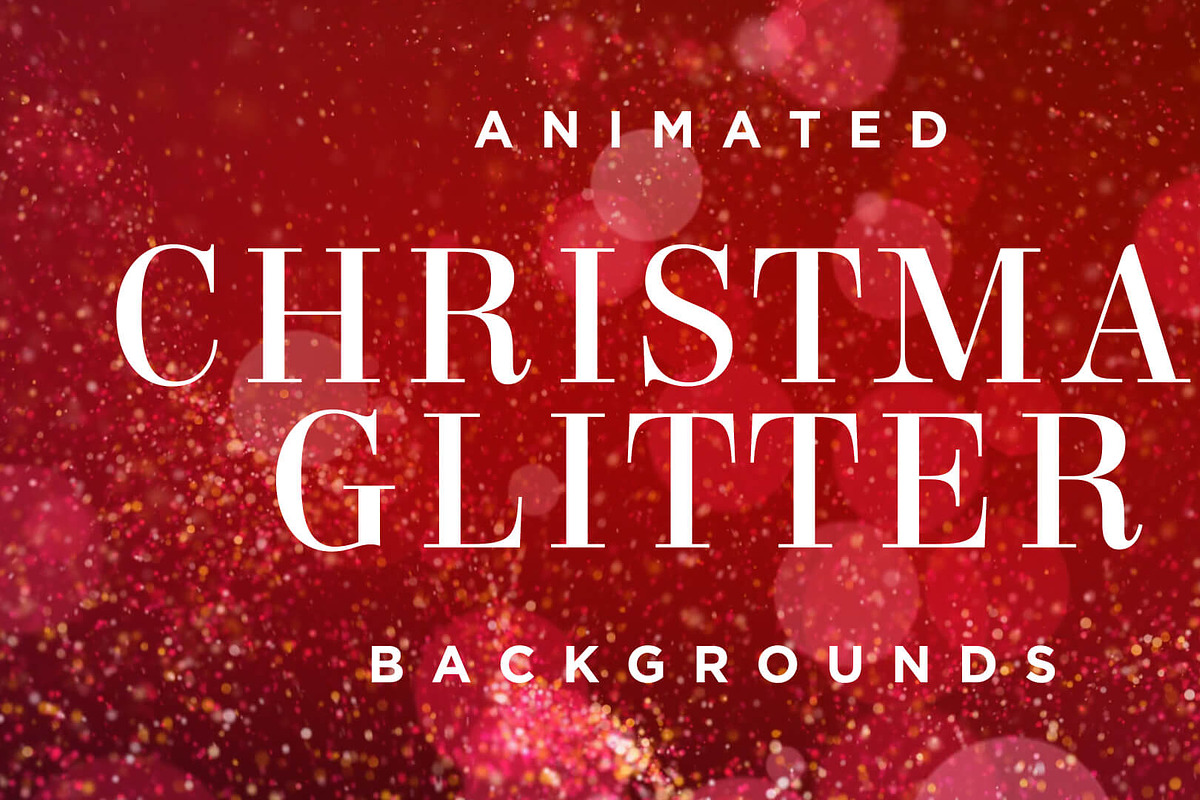 Red Glitter Background Video Loops, a Background Graphic by Enchanted Studios (Photo 1 of 5)