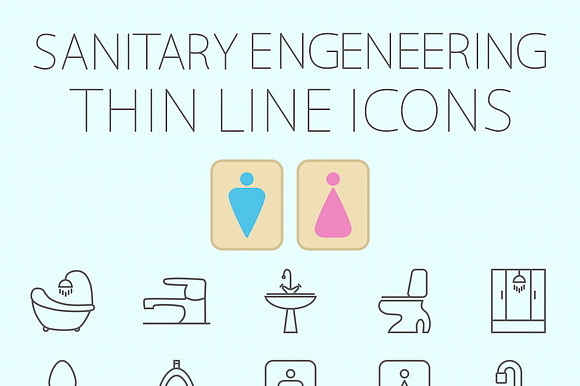 Sanitary Engineering Vector Icon