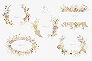 Wildflower fall watercolor clipart, a Decorative Illustration by ReachDreams (Thumbnail 4 of 10)