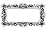 Vintage Rectangle Frame SVG Bundle, an Illustration by Designs_River (Thumbnail 29 of 31)