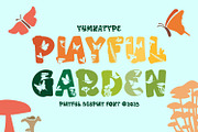 Playful Garden, a Script Font by yumnatype (Thumbnail 1 of 10)