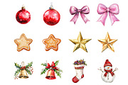 Glitter Cute Christmas, an Illustration by Design Market (Thumbnail 2 of 3)