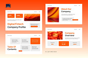 Digital Fintech Pitch Deck, a Presentation Template by Claymoon Lab (Thumbnail 5 of 7)