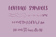 Lovebug Hearts Font Trio, a Symbol Font by Jordyn Alison Designs (Thumbnail 12 of 12)