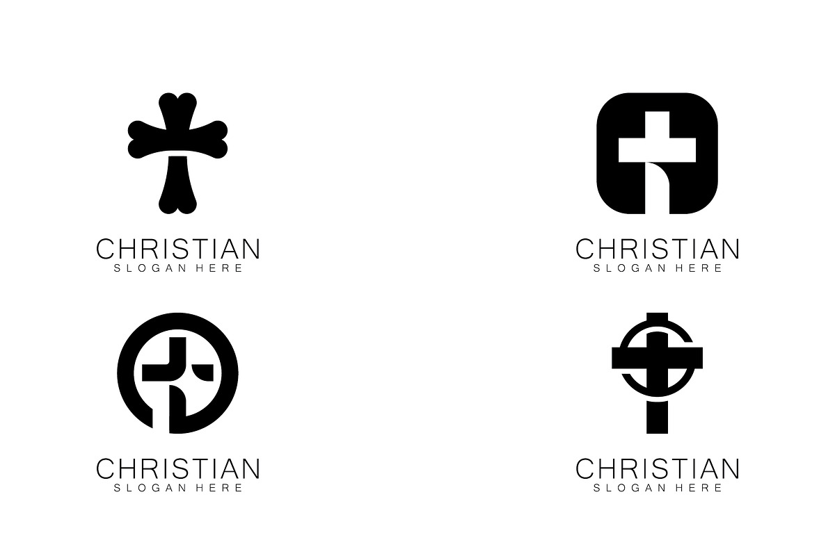 Christian Church logo creative Cross, a Graphic by T.Vooka (Photo 1 of 3)