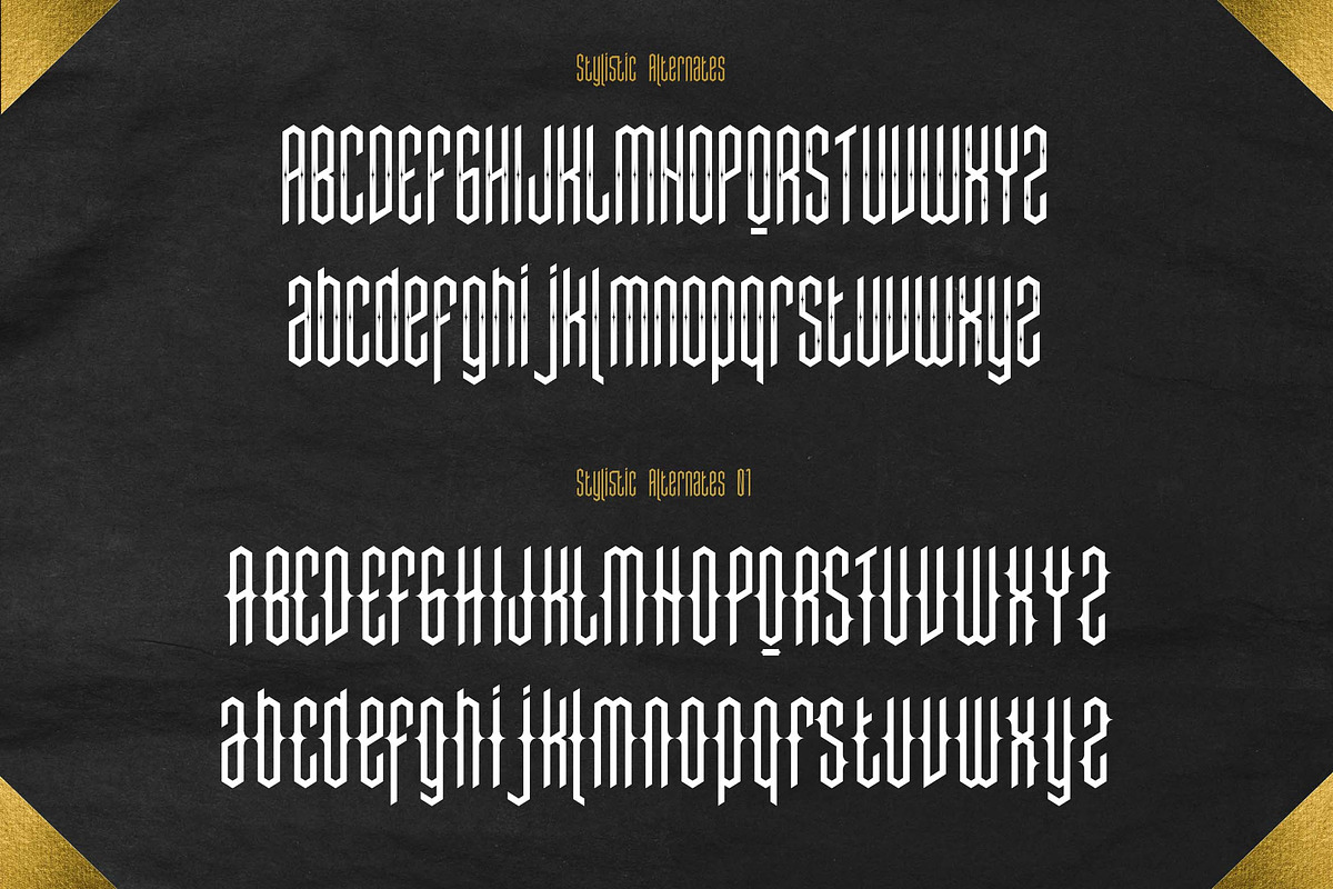 Obsidis Font | Simple Blackletter, a Blackletter Font by Jadatype.id (Photo 8 of 8)
