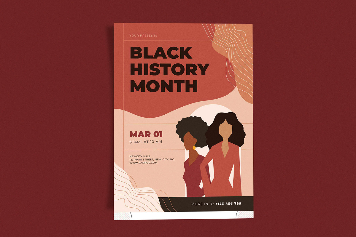 BHM Brown Girls, a Flyer Template by Me55enjah Design (Photo 2 of 4)
