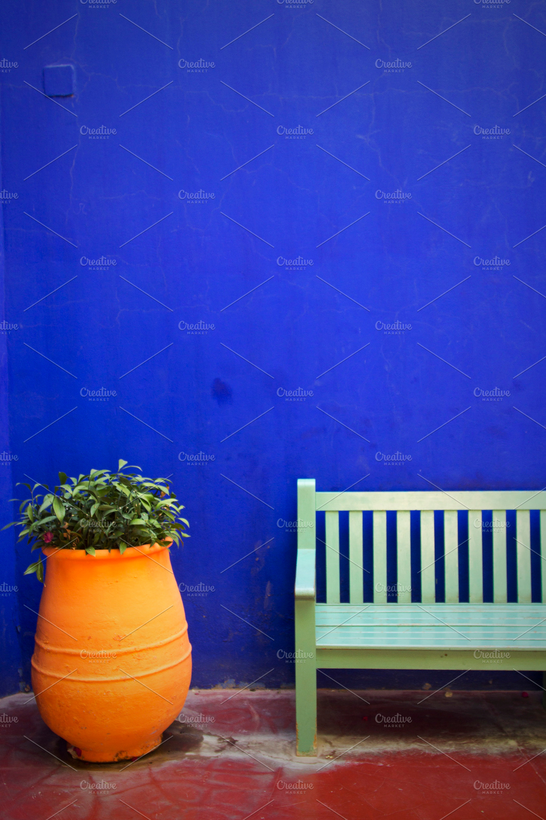 Indigo here we go, an Abstract Photo by Magic Mint