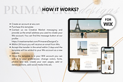 Wix Photography Website Template, a Wix Template by Primavera Studio Design (Thumbnail 6 of 8)