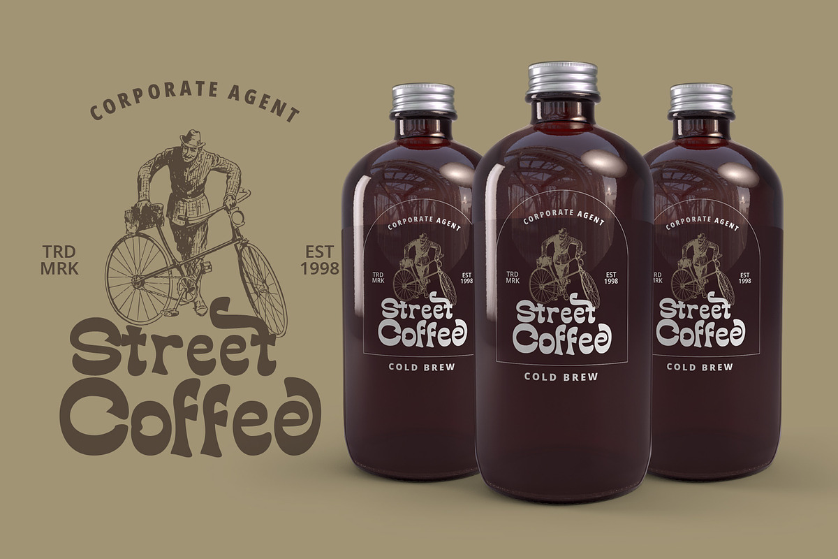 Big Flask, a Script Font by Vintage Division (Photo 2 of 10)