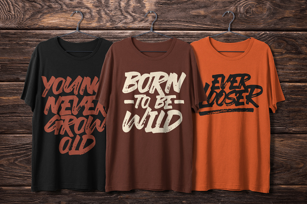 Ever Looser - Wild Brush Font preview 7