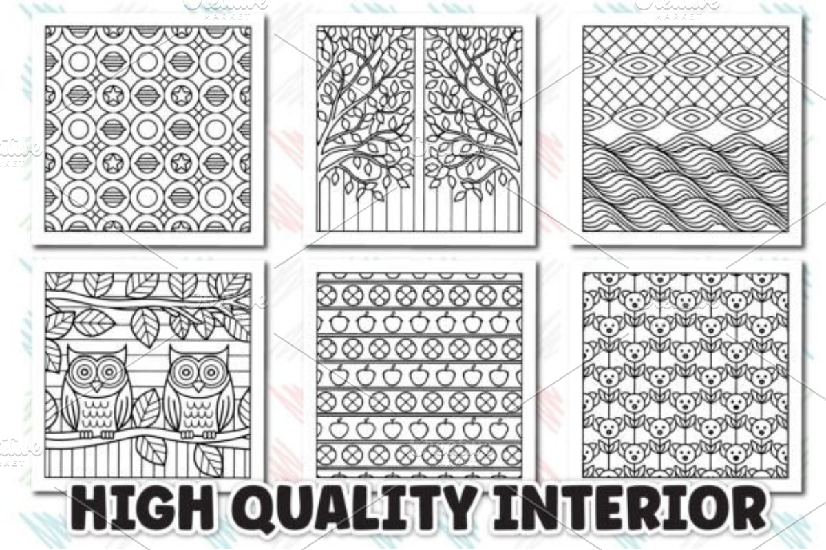Bold & Easy Comfy Patterns, a Pattern Graphic by Ink Gallery (Photo 5 of 7)