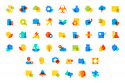 Colorful multiply icons collection, an Outline Icon by Boyko Pictures (Thumbnail 10 of 10)