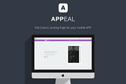 Appeal  - App Landing Page, a HTML Template by joaosaraiva (Thumbnail 2 of 4)