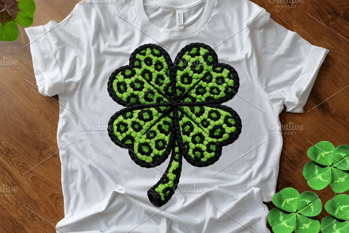 St. Patrick’s Day Shamrock PNG, an Illustration by Canvas Craft (Photo 3 of 4)