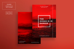 Branding Pack Ocean In Danger